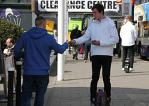  The self balancing unicycle will stall immediately to avoid injuries.