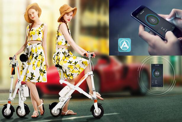 Airwheel E6 folding e bike, fortunately, helps to save such money and helps you to be a trend setter.