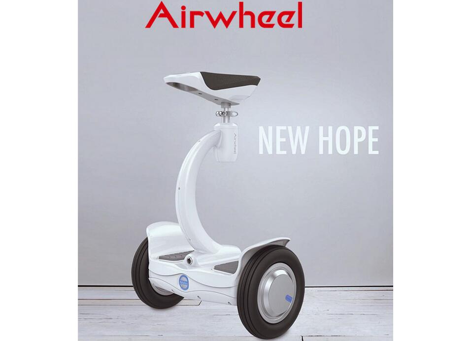 Full of novelty and fashion, Airwheel S8 two wheel saddle-equipped scooter enables riders to keep up with the times. 